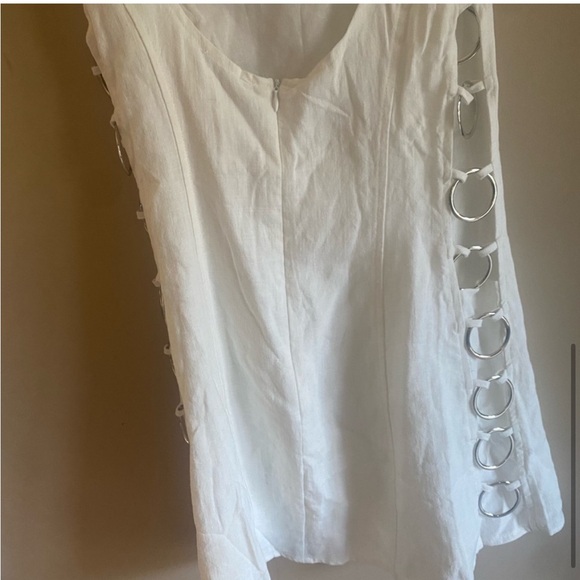 NWT SOLD OUT VRG GRL Discoteca Mini
Dress // White - Picture 5 of 7